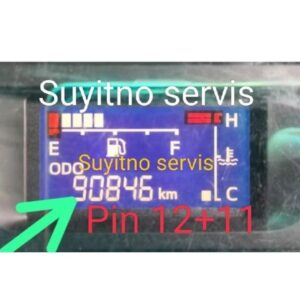 LCD SPEEDOMETER HINO LOHAN 500 PIN KAKI 12 + 11
